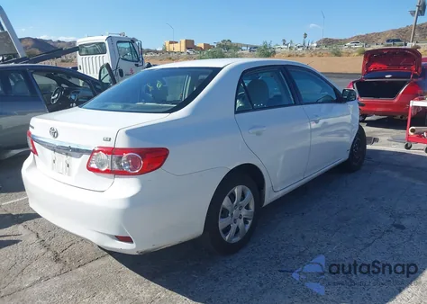 2012 Toyota Corolla Le from USA, damaged, VIN 2T1BU4EE4CC847865